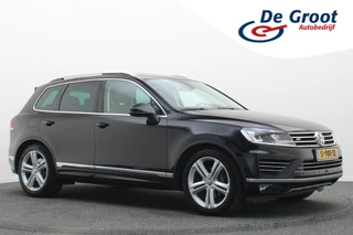 Volkswagen Touareg 3.0 TDI R-Line Automaat Leer, Luchtvering, Panoramadak, Standkachel, ACC, 360° Camera, DAB, 20''