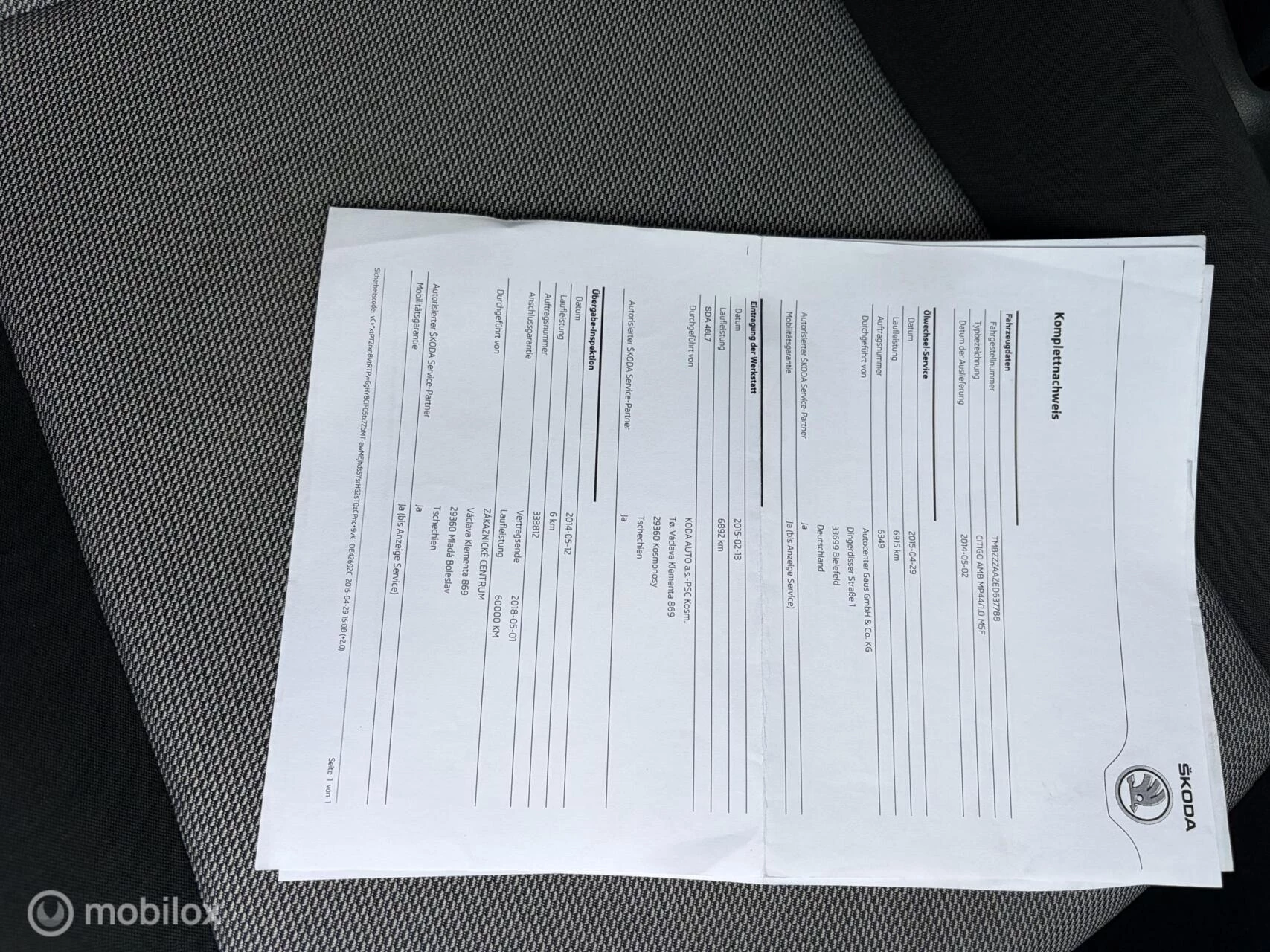 Hoofdafbeelding Škoda Citigo