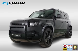 Land Rover Defender 110 2.0 P300e 110 X-Dynamic HSE > Black package/Head-up/Pano.schuif/Trekhaak/Santorini Black... | 3110 | Lease ook mogelijk!