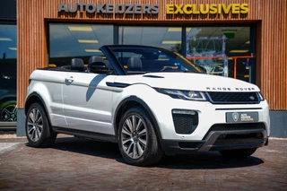Hoofdafbeelding Land Rover Range Rover Evoque Land Rover Range Rover Evoque Convertible 2.0 TD4 HSE Dynamic Cabrio Meridian HUD Stoelverw. Cruise PDC
