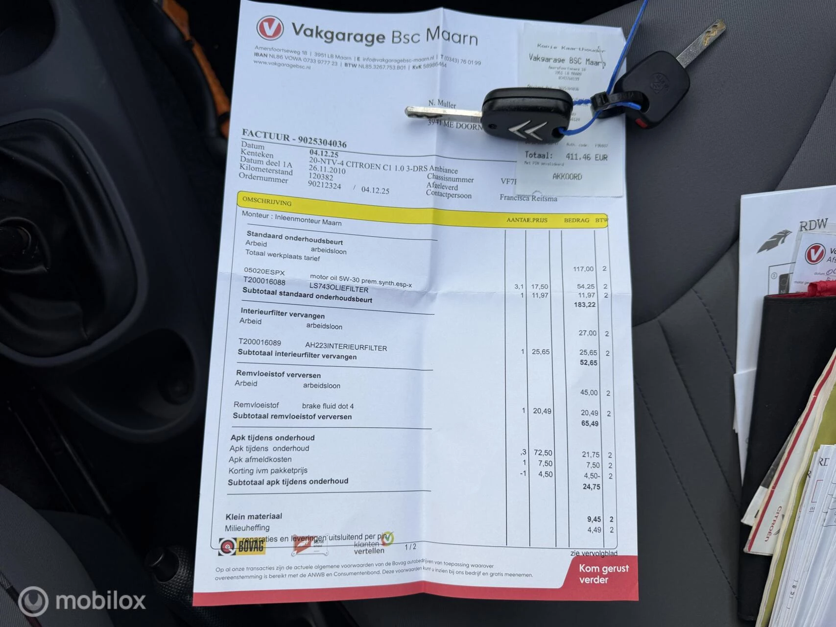 Hoofdafbeelding Citroën C1