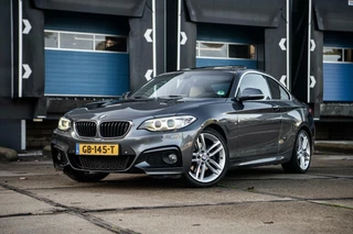 BMW 2-serie Coupé 220d 190PK Aut M-Sport Schuifdak Xenon Sportleder