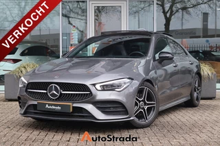 Mercedes CLA Coupé 180 AMG-Line 136pk | Memory | Cruise | Pano | Multibeam | Camera | Keyless | Sfeer | Navi | Virtual
