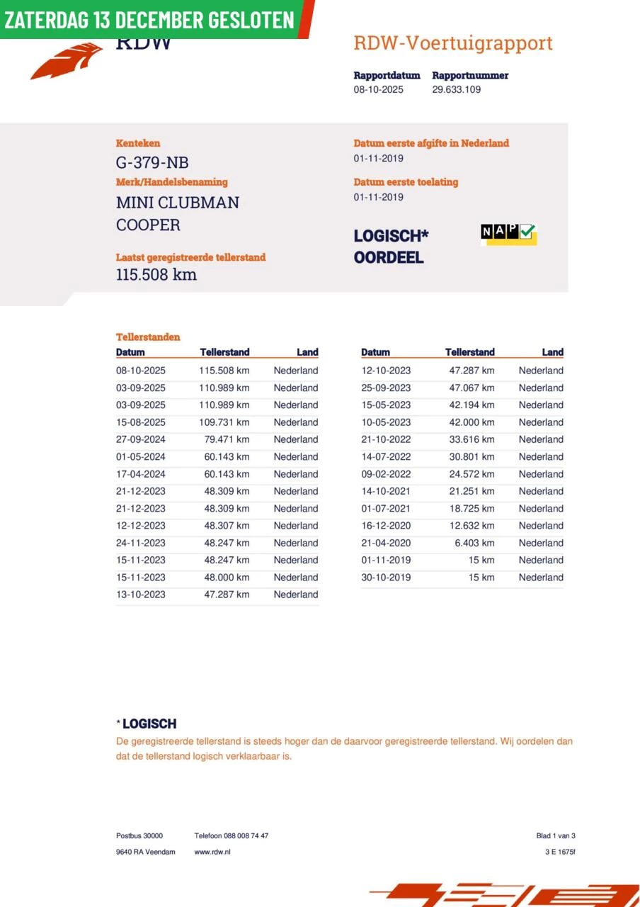 Hoofdafbeelding MINI Clubman