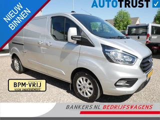 Ford Transit Custom 2.0 TDCI 170PK, L2, Limited, Automaat, Airco, 2 x Schuifdeur