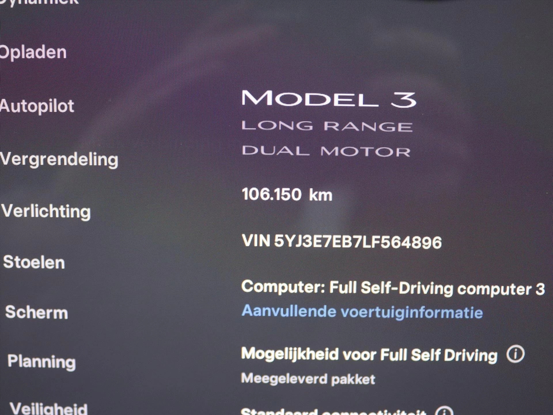 Hoofdafbeelding Tesla Model 3