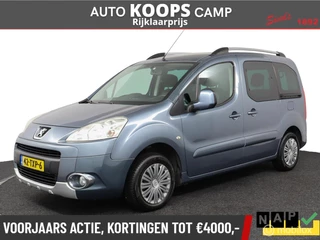 Peugeot Partner Tepee 1.6 VTi Family | 5-Persoons | dubbele schuifdeur | Airco | Cruise | Trekhaak | all season banden | NL-auto | Nette staat