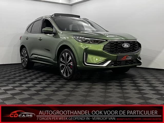 Hoofdafbeelding Ford Kuga Ford Kuga 2.5 PHEV ST-Line X Pano, 360 Camera, B&O, Winterpakket, Half leder, Trekhaak, Cruise control, 2 jaar garantie
