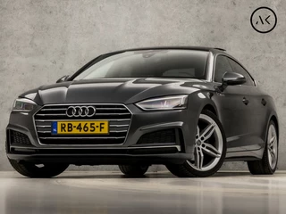 Audi A5 Sportback 2.0 TFSI MHEV S-Line Sport 191Pk Automaat (SCHUIFDAK, 2X S-LINE, DIGITAL COCKPIT, GROOT NAVI, CAMERA, SPORTSTOELEN, LEDER, GETINT GLAS, NIEUWE APK, NIEUWSTAAT)