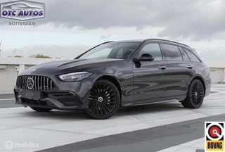 Mercedes C-klasse Estate 300E AMG-Line - C63 AMG LOOK - BURMESTER - 360 CAMERA - ELEKTRISCHE STOELEN - STOEL-STUUR VERWARMING -