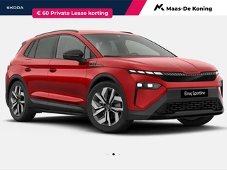 Škoda Elroq Sportline Elektromotor 210 kW / 286 PK SUV Elektri  / Levering 2025 / Plus / Trekhaak