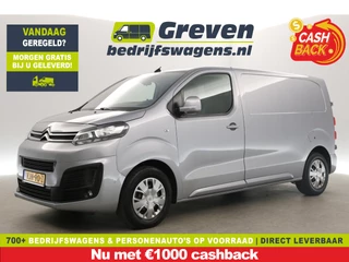 Citroën Jumpy 2.0 BlueHDI L2H1 | Automaat | Airco | Camera | Cruise | Carplay | Navigatie | PDC | 3 Persoons | Trekhaak