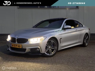 BMW 4-serie Coupé 420i M Sport Schuifdak Leder Navi HK audio