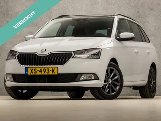 Škoda Fabia Combi 1.0 Luxury (PANORAMADAK, APPLE CARPLAY, CLIMATE, PARKEERSENSOREN, SPORTSTOELEN, LED KOPLAMPEN, GETINT GLAS, LM VELGEN, CRUISE, NIEUWSTAAT)