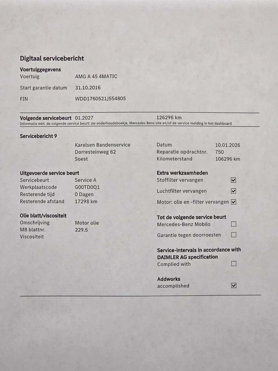 Hoofdafbeelding Mercedes-Benz A-Klasse