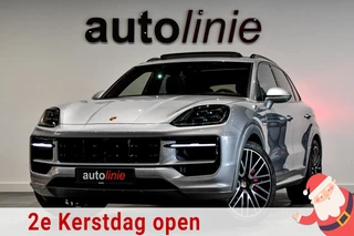 Porsche Cayenne 3.0 S E-Hybrid BTW. Sport design, Chrono, Pano, Sp uitl, Nightvision, Pass display, HUD, 360, Memory, ACC, Leder!