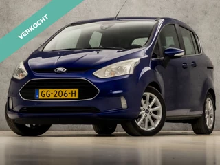 Ford B-MAX 1.0 EcoBoost Titanium Sport (NAVIGATIE, CLIMATE, CAMERA, TREKHAAK, SPORTSTOELEN, LM VELGEN, PARKEERSENSOREN, NIEUWSTAAT)