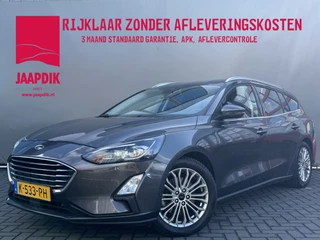 Ford Focus Wagon BWJ 2021 1.5 120 PK EcoBlue Titanium X Business TREKHAAK | HALF LEDER | ELEKTR. STOELEN | ELEKTR. ACHTERKLEP | FULL LED | ADAPTIVE CRUISE | STOEL + STUURVERW. | CAMERA | CARPLAY + ANDROID | NAVI | CLIMA | LMV | PDC