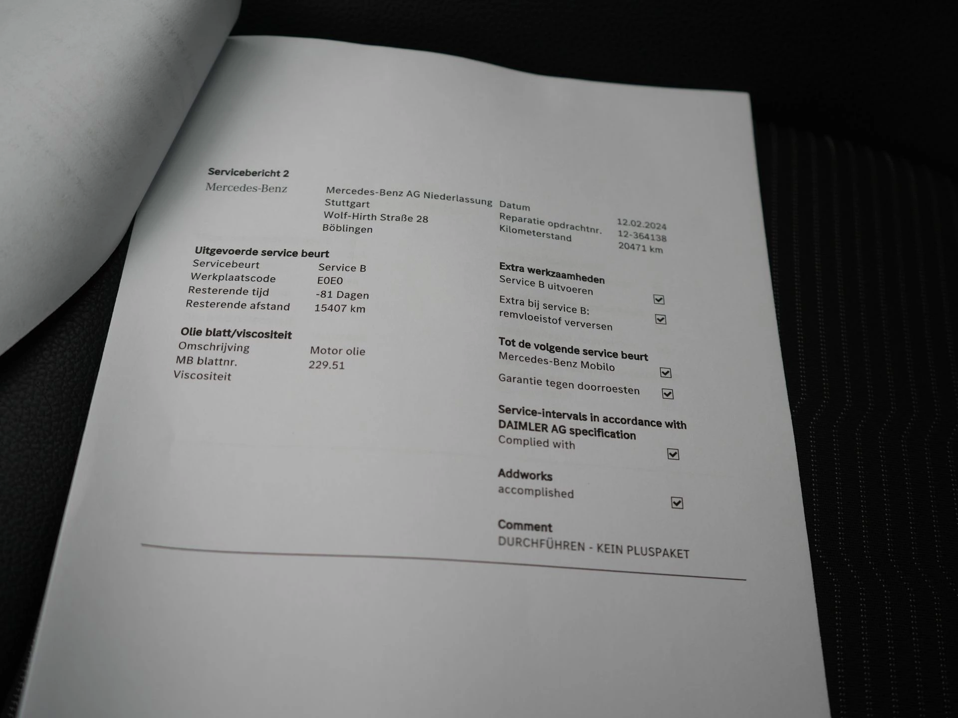 Hoofdafbeelding Mercedes-Benz B-Klasse