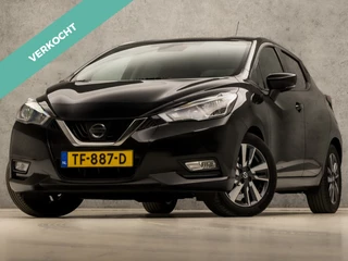 Nissan Micra 0.9 IG-T N-Connecta Sport (NAVIGATIE, CLIMATE, CAMERA, SPORTSTOELEN, GETINT GLAS, CRUISE, LM VELGEN, NIEUWE APK, NIEUWSTAAT)
