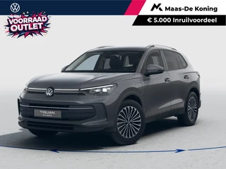 Hoofdafbeelding Volkswagen Tiguan Volkswagen Tiguan Life Edition 1.5 eHybrid 204 pk 6 versn. DSG · Trekhaak inklapbaar, met elektrische ontgrendeling, incl. aanhangwagen- manoeuvreerhulp Trailer Assist · Winter Pakket incl. verwarmbaar stuurwiel · Voorraad OUTLET · Prijs is inclusief inruilpremie ·