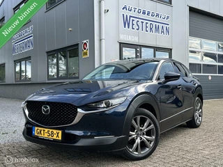 Hoofdafbeelding Mazda CX-30 Mazda CX-30 2.0 e-SkyActiv-X M Hybrid Luxury Aut Acc 360° Camera Bose Head-up etc.