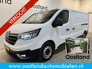 Renault Trafic 2.0 dCi 150 PK L2H1 Automaat Servicebus / Inrichting / Euro 6 / Schuifdeur L + R / 220V. / Airco / CarPlay / Camera / Trekhaak / Cruise Control / LED / 3-Zits / 62.800 KM !!