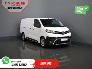 Toyota ProAce Worker 2.0 145 pk L3 Standkachel/ Stoelverw/ Carplay/ Camera/ PDC/ Cruise/ Trekhaak/ Airco
