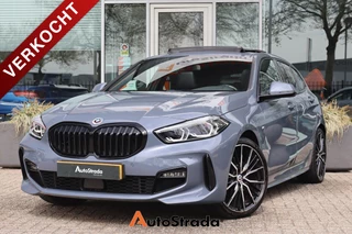 BMW 1-Serie (f40) 118i M-Sport 136pk | Sfeer | Stoelverwarming | Pano | Camera | LED | Navigatie | Carplay | Virtual