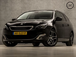 Peugeot 308 SW 1.2 PureTech Sport (PANORAMADAK, GROOT NAVI, LEDER, STOELVERWARMING, SPORTSTOELEN, GETINT GLAS, TREKHAAK, CRUISE, NIEUWE APK, NIEUWSTAAT)