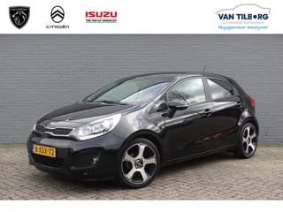 Hoofdafbeelding Kia Rio Kia Rio 1.2 CVVT World Cup Edition Plus LEDER | A/C | 1E EIGENAAR | CRUISE | PARKEERHULP | LAGE KM