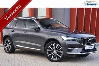 Volvo XC60 T6 Recharge AWD Ultimate Bright | Longe Range | Stoelverwarming | HUD | Leder | 360° Camera | H/K | Keyless