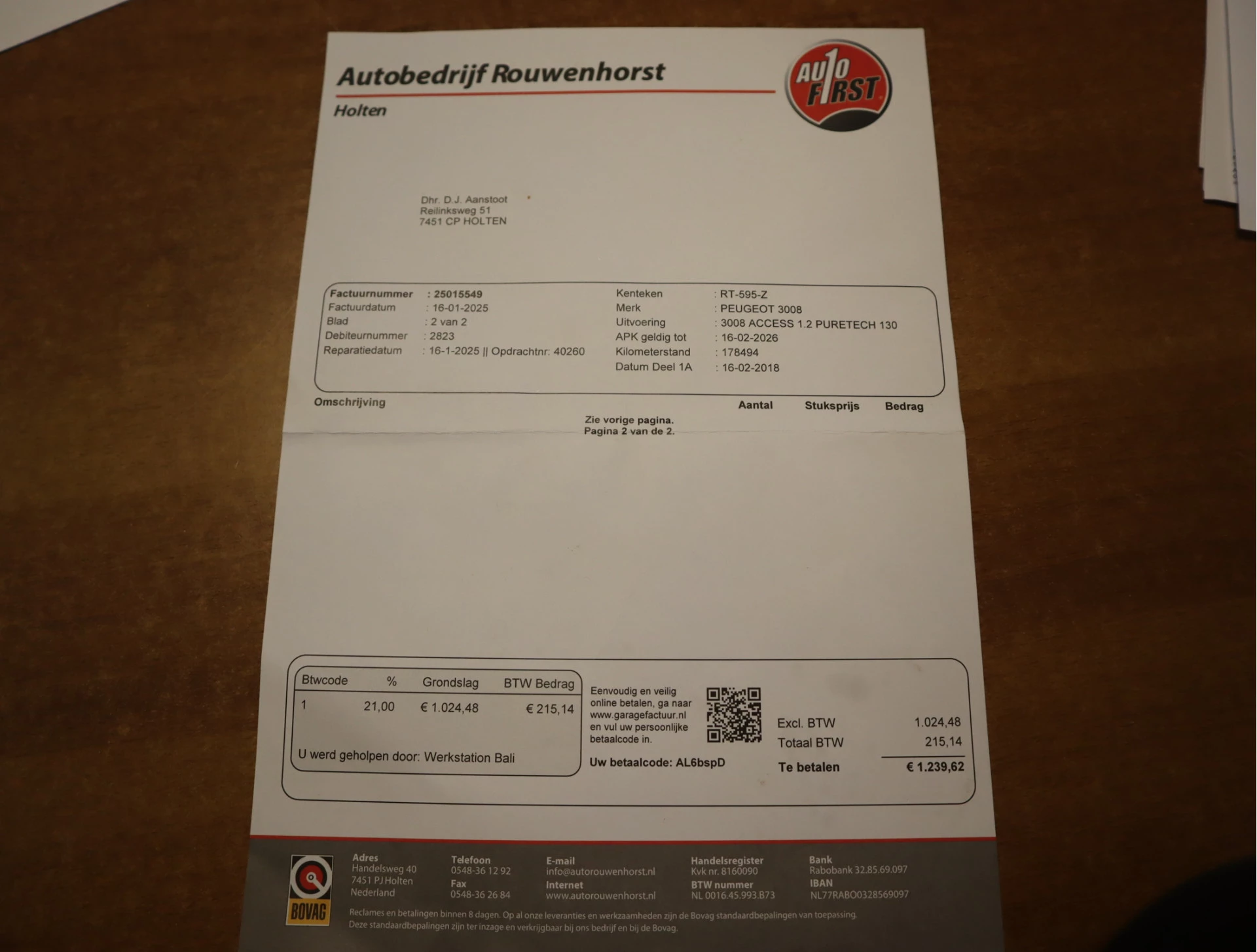 Hoofdafbeelding Peugeot 3008