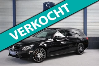 Mercedes-Benz C-klasse Estate 400 AMG 4MATIC LED/PANO/LEER+S.VERWARMING/360/19"LMV/ACC/ECC/12 MND GARANTIE!