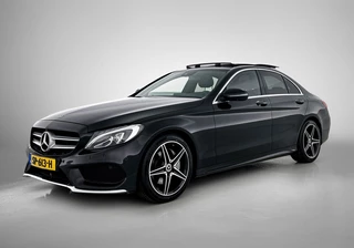 Mercedes-Benz C-klasse 180 AMG Sport Edition (NL-auto, Panorama, Carplay, StoelV, Navigatie, Cruise Control, Etc)