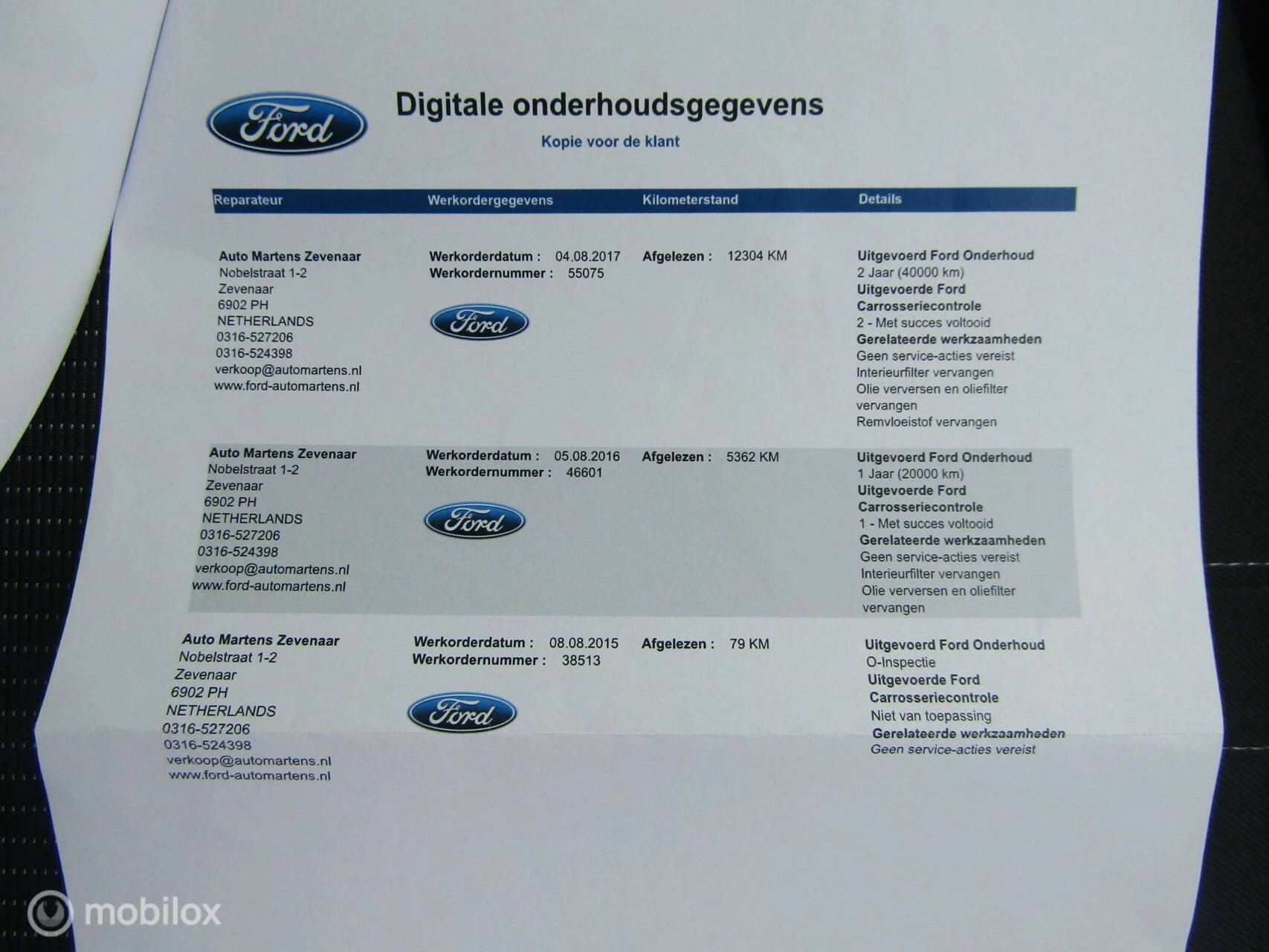 Hoofdafbeelding Ford B-MAX