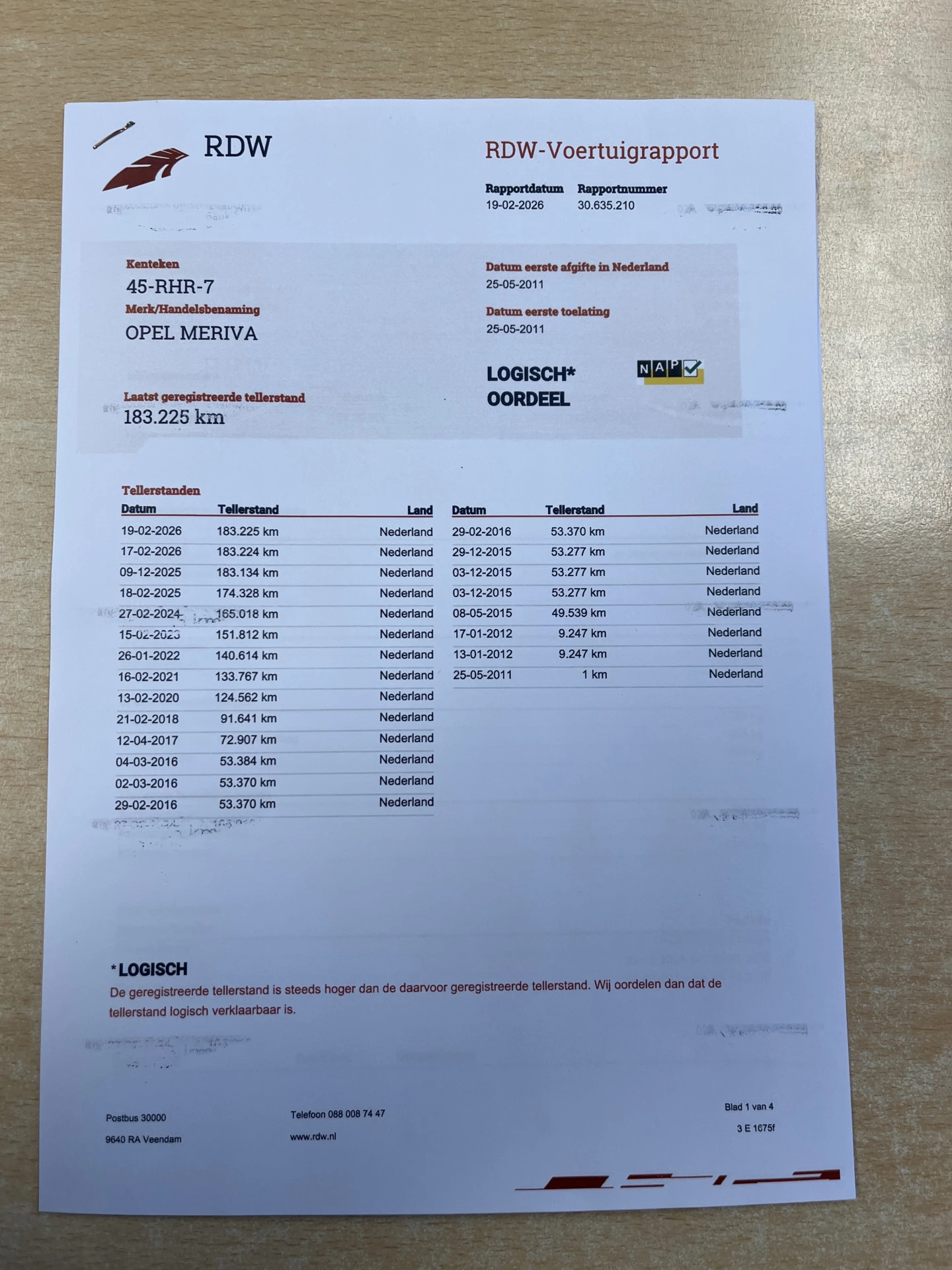 Hoofdafbeelding Opel Meriva