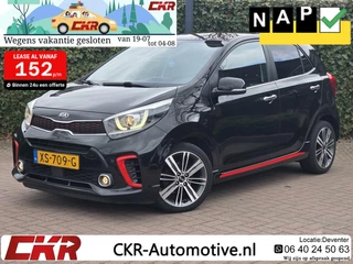 Kia Picanto 1.0 T-GDI GT 100PK / Stuur verwarm/ camera/ Leer