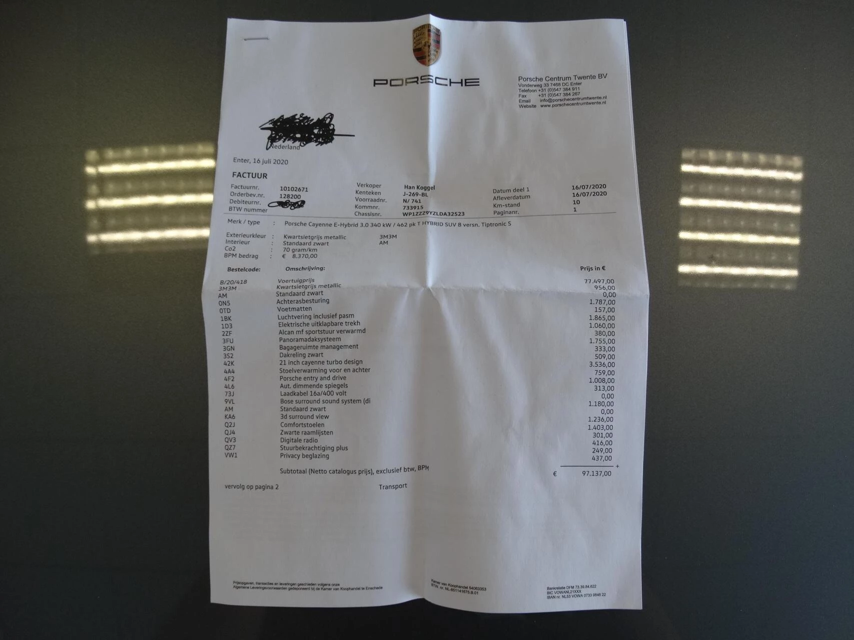 Hoofdafbeelding Porsche Cayenne