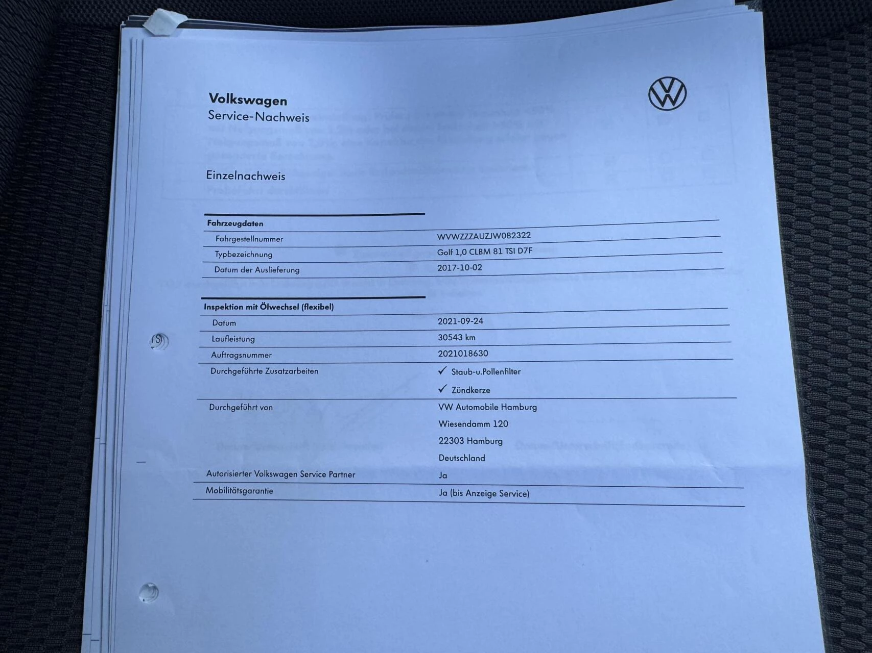 Hoofdafbeelding Volkswagen Golf