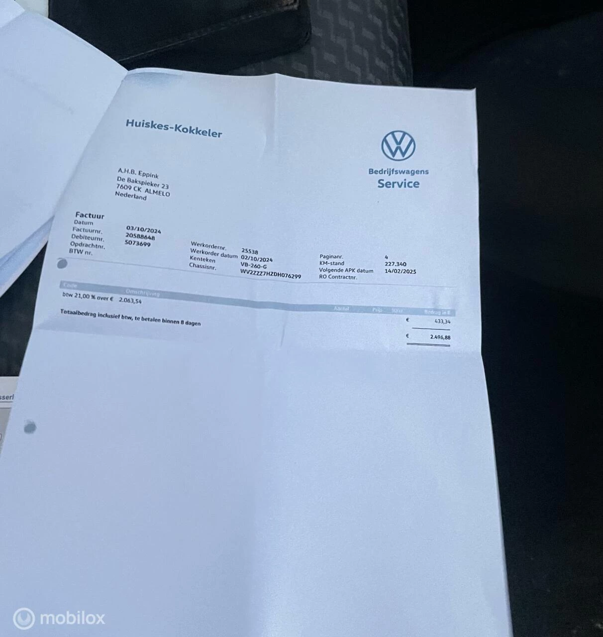 Hoofdafbeelding Volkswagen Transporter