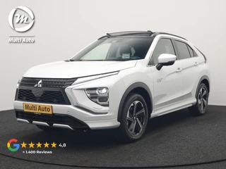 Mitsubishi Eclipse Cross 2.4 Instyle Plug In Hybrid 188pk Dealer O.H. PHEV | Trekhaak Afn. | Panodak | Head Up | Adaptive Cruise | 360 Camera | Lederen Sportstoelen Verwarmd | Apple Carplay | Keyless | Stuur Verwarmd | Blis | Navigat