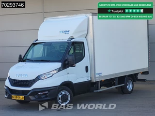 Iveco Daily 35C16 Laadklep Dubbellucht Bakwagen 160PK Airco Cruise Euro6 Meubelbak Koffer 19m3 Airco Cruise control