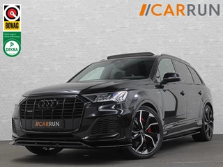 Audi Q7 3.0 V6 380pk Hybrid S-Line Sportpack | Panorama | Leder | Luchtvering | 22" | LED-Matrix | Keyless-Go | 22 inch | Memory | Alarm | Stoelverwarming V+A | Camera | Virtual-Cockpit | 3-Zone Clima | Draadloos Laden | Standkachel | Rijklaarprijs!