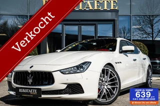 Hoofdafbeelding Maserati Ghibli Maserati Ghibli 3.0 S Q4|PANO|H&K|21'|CAMERA|STOELVENTILATIE