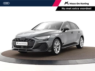 Audi A3 Sportback 40 TFSIe 204pk S-tronic S edition · Camera · Apple/Android Car Play ·  Navigatie · Stoelverwarming · P-Sensoren · 18'' Inch · Garantie t/m 06-05-2029 of 100.000km
