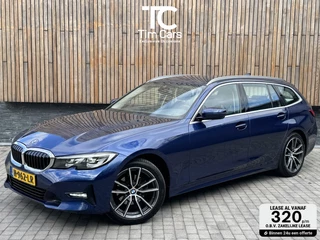BMW 3-serie Touring 320i Executive Edition Automaat | Harman Kardon HiFi | Sportstoelen | Kunstlederen/stof bekleding | Mediterranblau Metallic | Apple CarPlay | LED koplampen | 18 inch lichtmetalen velgen| Parkeersensoren voor en achter