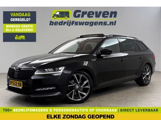 Škoda Superb 1.5 TSI 150PK ACT Sportline Business Pano LED Sfeer Trekaak Virtual Camera Carplay Memory Clima Cruise Navi PDC 19''LMV