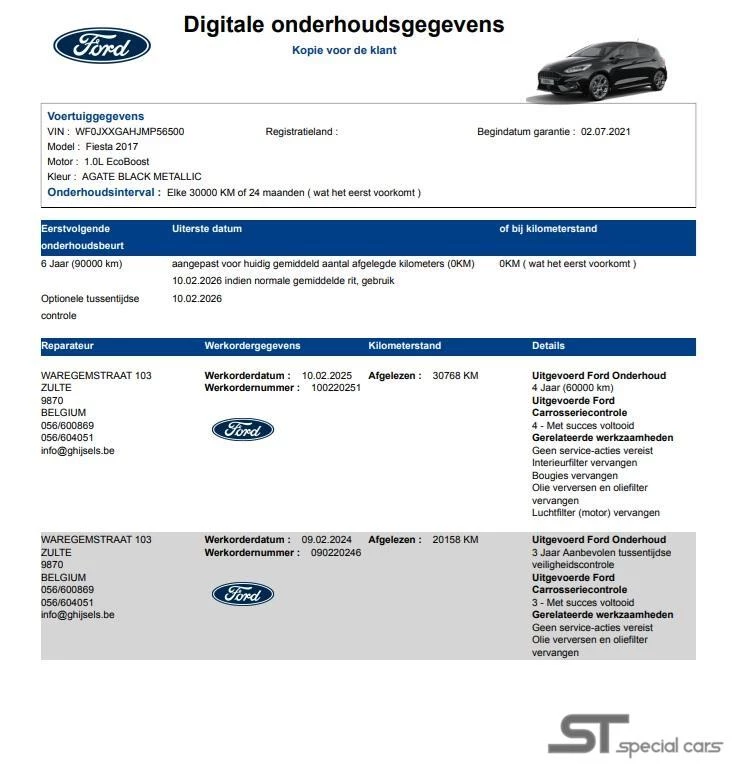 Hoofdafbeelding Ford Fiesta