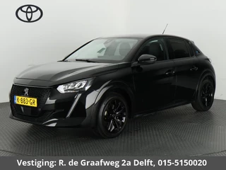 Hoofdafbeelding Peugeot e-208 Peugeot e-208 EV Allure Black Pack 50 kWh 300 km actieradius | Navigatie | Apple Carplay & AndroidAUTO | Privacy Glass |